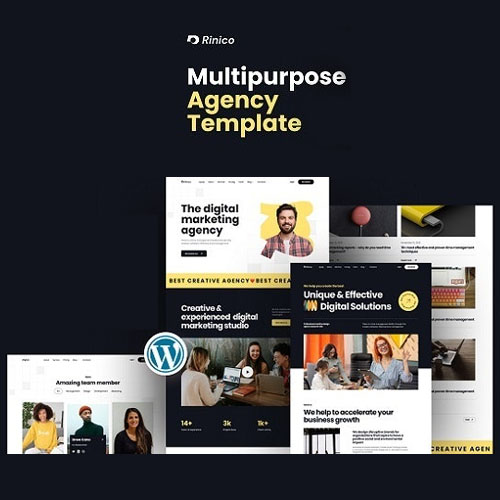 Rinico – Multipurpose Agency WordPress Theme