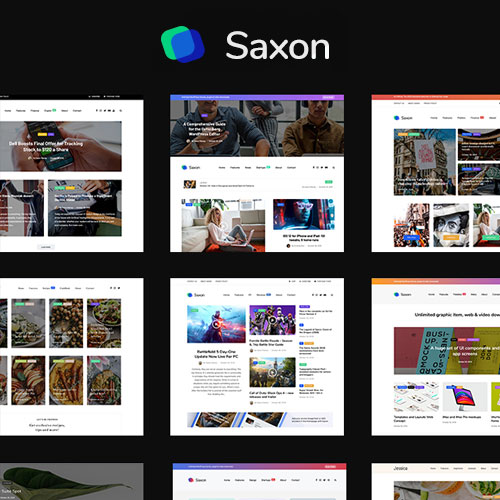 Saxon – Viral Content Blog & Magazine WordPress Theme