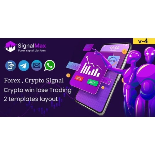 SignalMax – Trading & Forex , Crypto Signal Notifier Subscription based Platform