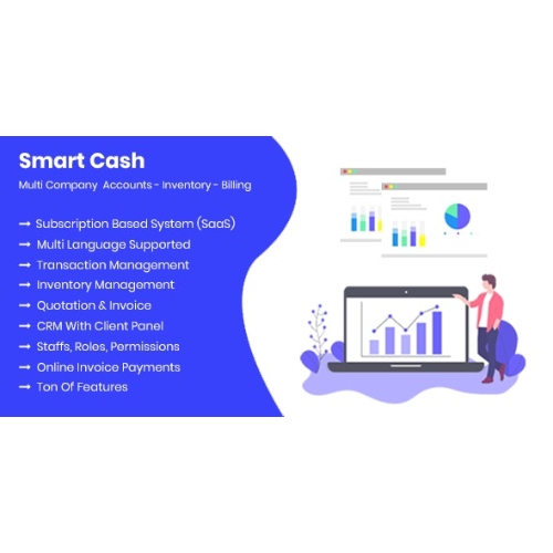 Smart Cash – Multi Company Accounts Billing & Inventory(SaaS)