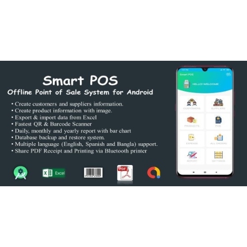 Smart POS-Offline Point of Sale System for Android
