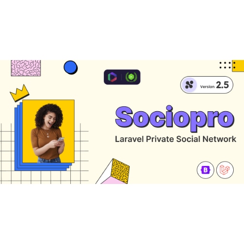Sociopro – Laravel Private Social Network