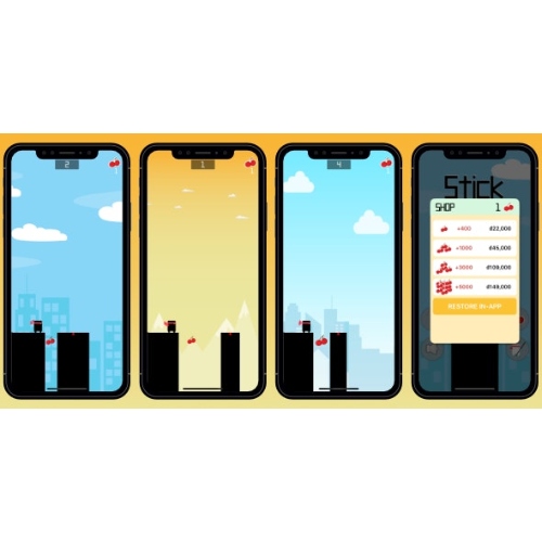 Stick Hero – iOS Game SpriteKit Swift 5