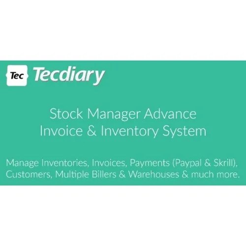 Stock Manager Advance (Invoice & Inventory System)