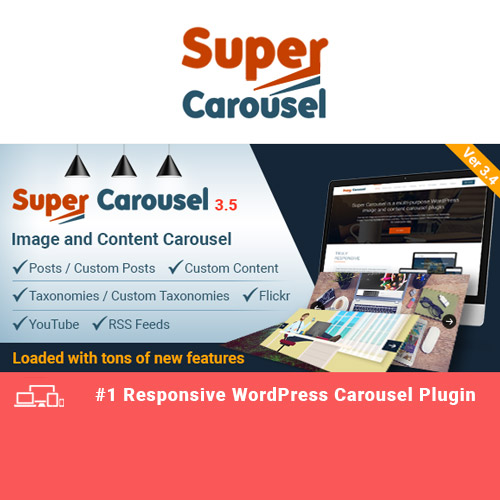 Super Carousel – Responsive WordPress Plugin