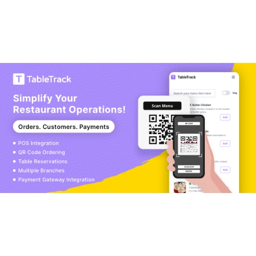 TableTrack – The Complete SaaS Restaurant Management Solution