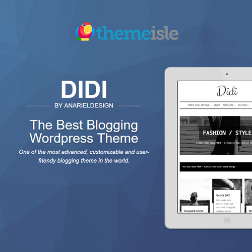 Didi – Fashion Blog WordPress Theme