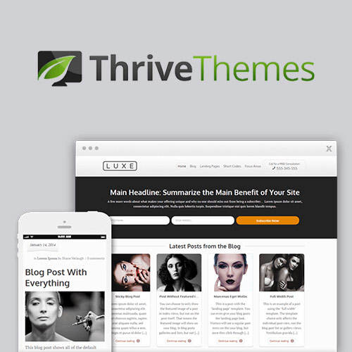 Thrive Themes Luxe WordPress Theme