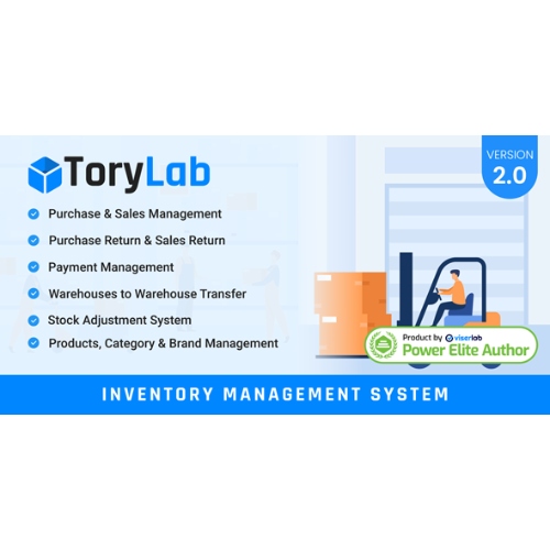 ToryLab – Inventory Management System
