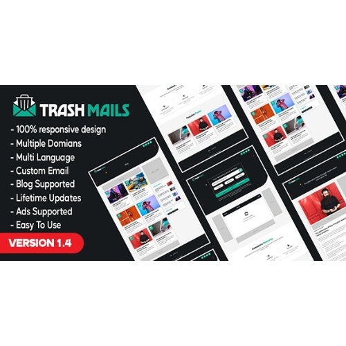 Trash Mails – Temporary Email Address System