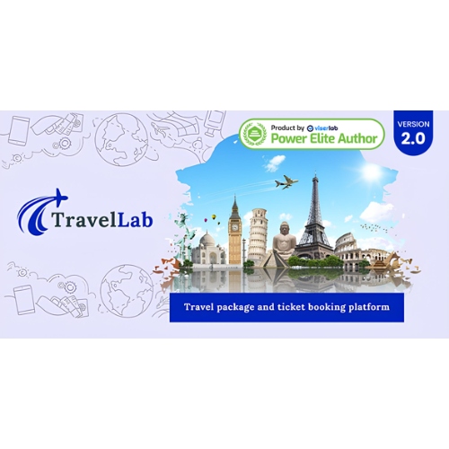TravelLab – Travel Package & Ticket Booking Platform