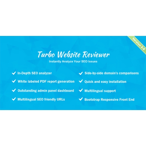 Turbo Website Reviewer – In-depth SEO Analysis Tool