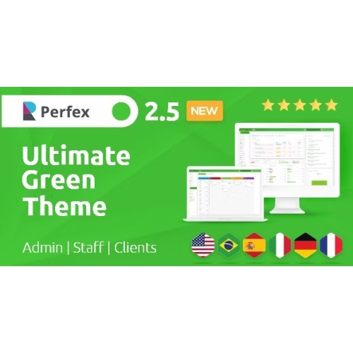 Ultimate Green Theme – Perfex Theme CRM