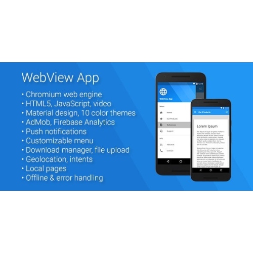 Universal Android WebView App | Full Applications
