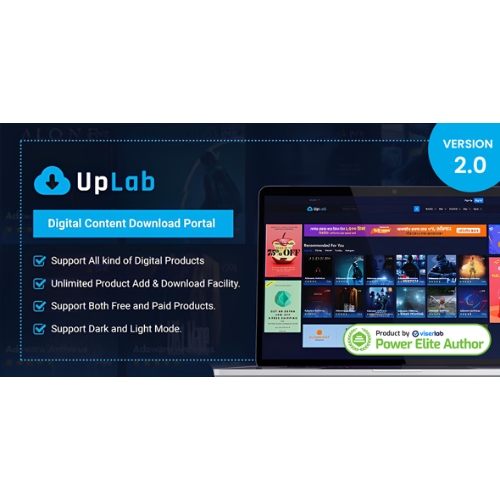 UpLab – Digital Content Download Portal