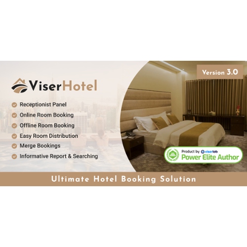 ViserHotel – Ultimate Hotel Booking Solution