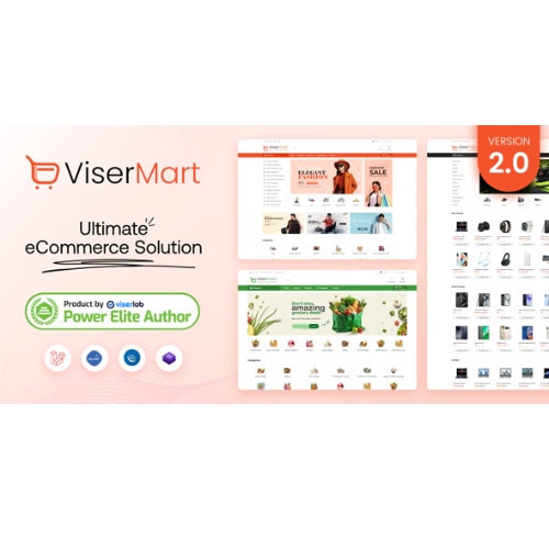 ViserMart – Ecommerce Shopping Platform