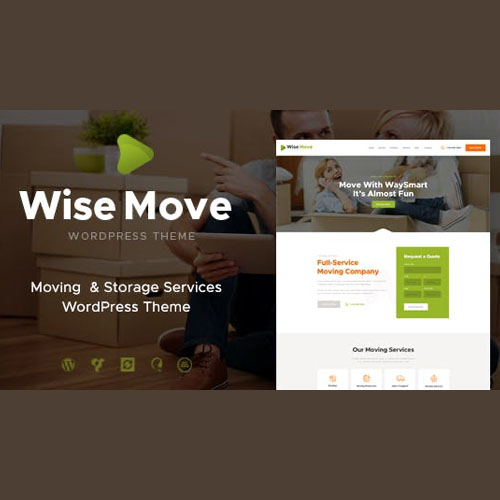 Wise Move | Relocation and Storage Services WordPress Theme