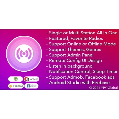 XRadio – Best Radio Template For Android