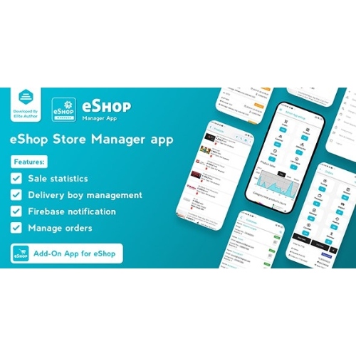 eShop – Ecommerce Admin / Store Manager app