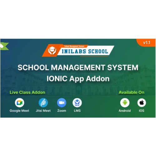 iNiLabs School Android App – Ionic Mobile Application