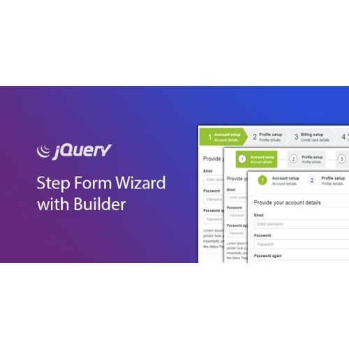 jQuery Step Wizard with Step Form Builder – Timon Step Form