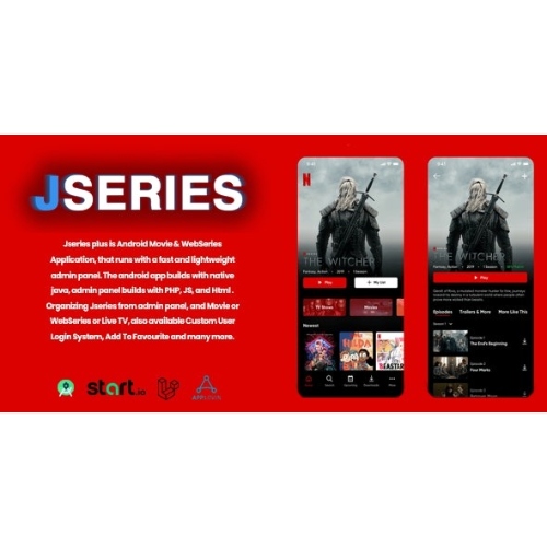 jserie + | Movies – TV Series, Anime With Laravel Admin Panel