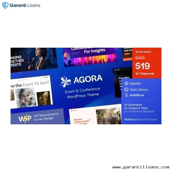 Agora — Event & Conference WordPress Theme
