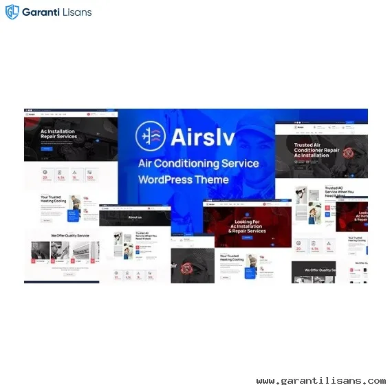 Airslv – Heating & Air Conditioning WordPress Theme Airslv – Heating & Air Conditioning WordPress Theme - Görsel 1