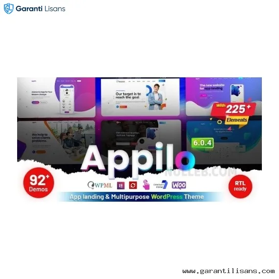 Appilo – app landing page Appilo – app landing page - Görsel 1