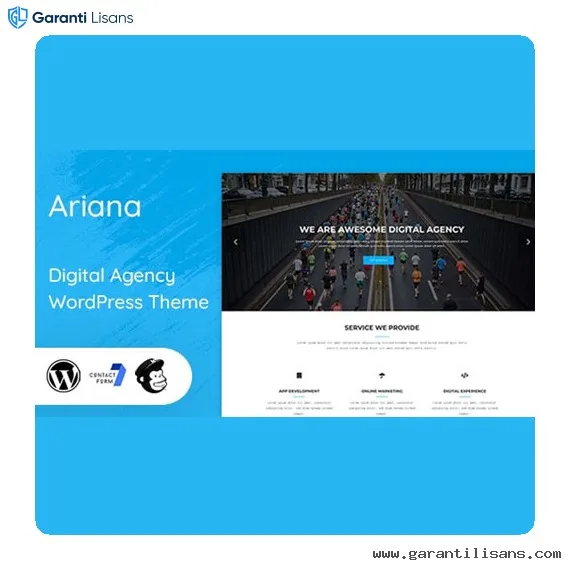 Ariana – Digital Agency WordPress Theme