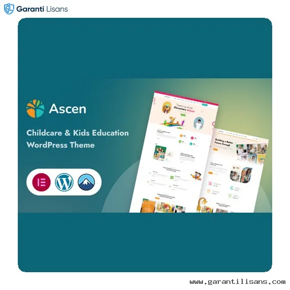 Ascen – Childcare & Kids Education WordPress Theme