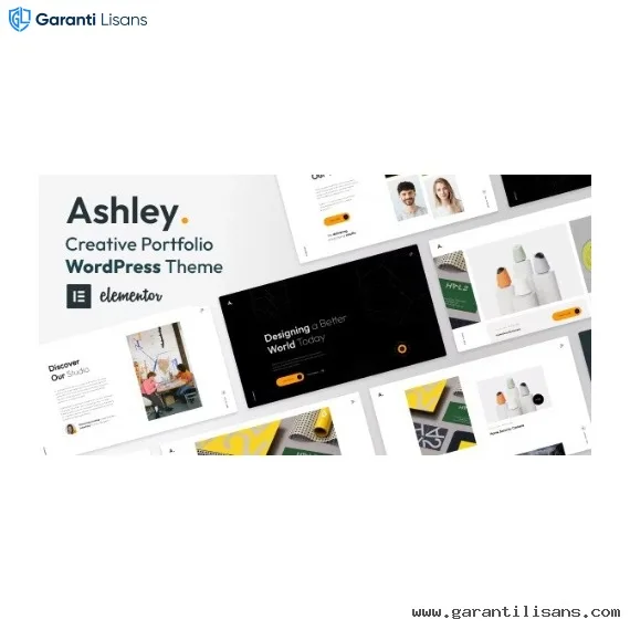 Ashley – Creative Portfolio WordPress Theme