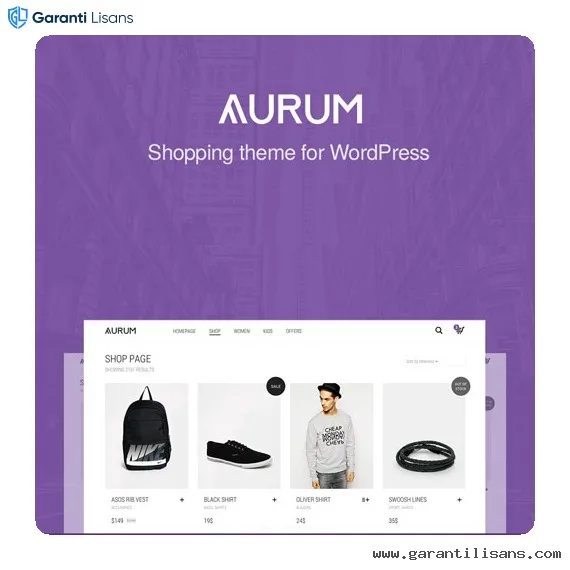 Aurum – Minimalist Shopping Theme