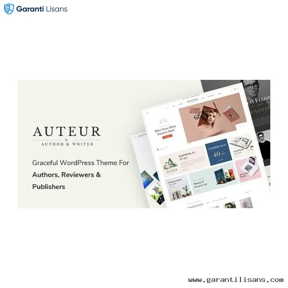 Auteur – WordPress Theme for Authors and Publishers
