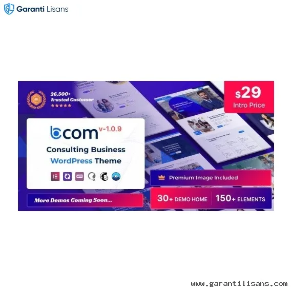 Bcom – Consulting Business WordPress Theme