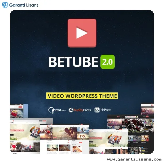 Betube Video WordPress Theme