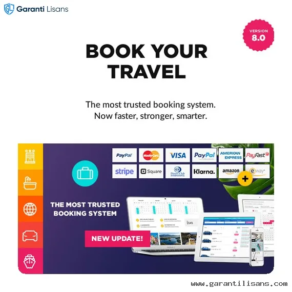 Book Your Travel – Online Booking WordPress Theme