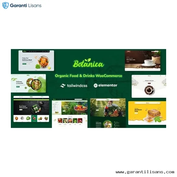 Botanica – Food & Drinks Tailwind CSS WooCommerce Theme