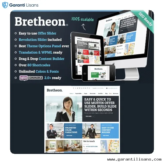 Bretheon WordPress Theme
