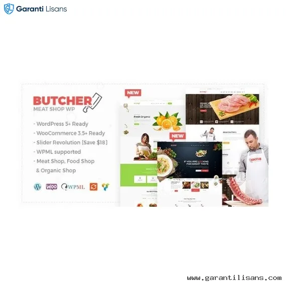 Butcher – Meat Shop WooCommerce WordPress Theme