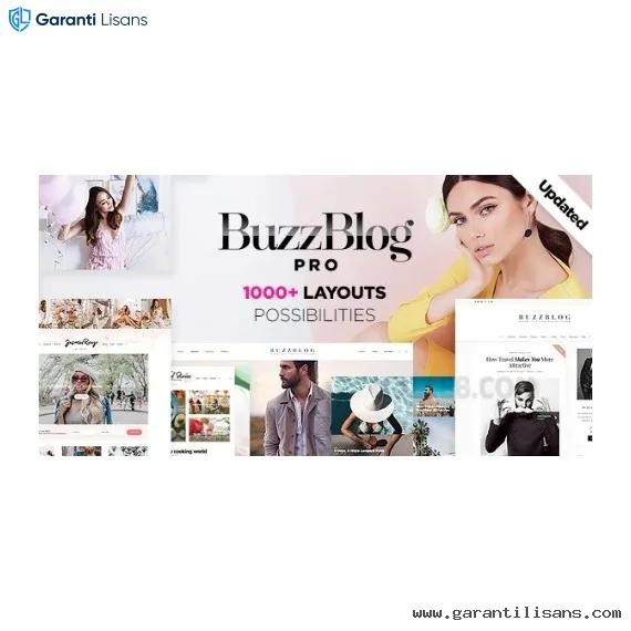 Buzz – Personal & Lifestyle WordPress Blog Theme with Dark Mode