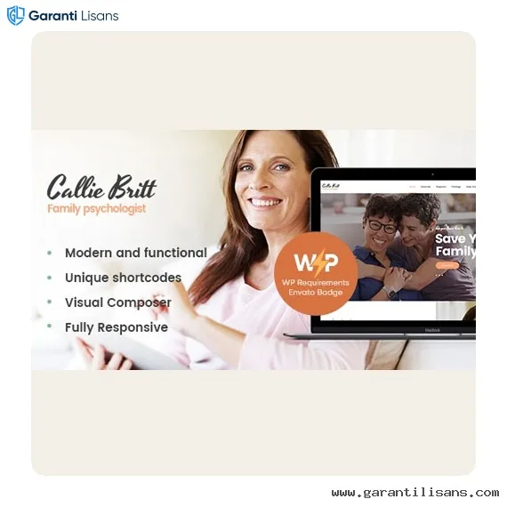 Callie Britt | Family Counselling Psychology WordPress Theme