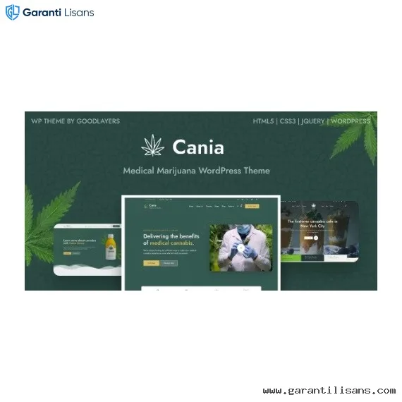 Cania – Marijuana Medical WordPress
