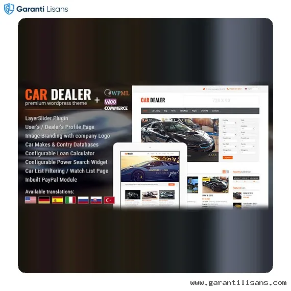 Car Dealer Automotive WordPress Theme – Responsive