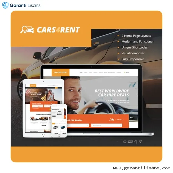 Cars4Rent | Auto Rental & Taxi Service WordPress Theme + RTL