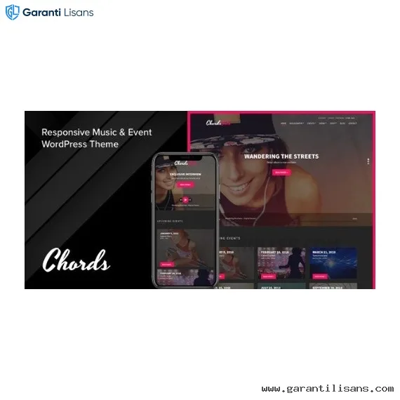 Chords – Music / Artist / Radio WordPress theme