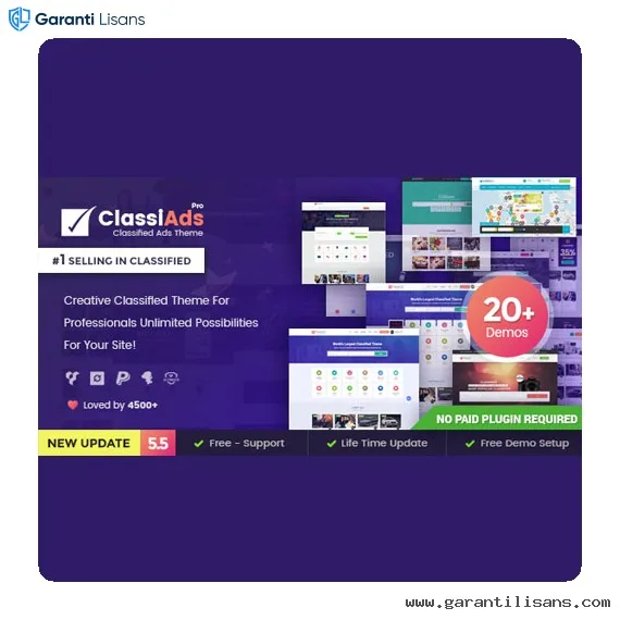 Classiads – Classified Ads WordPress Theme