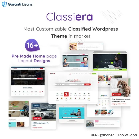 Classiera – Classified Ads WordPress Theme
