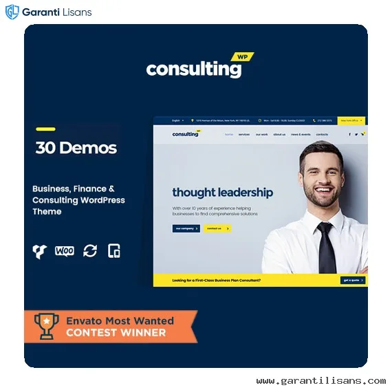 Consulting – Business Finance WordPress Theme